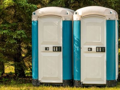 Professional construction toilets porta rental services in Sacramento